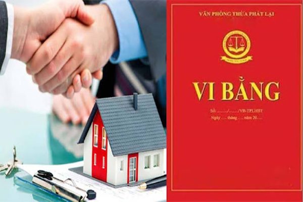 Mẫu vi bằng mua bán đất