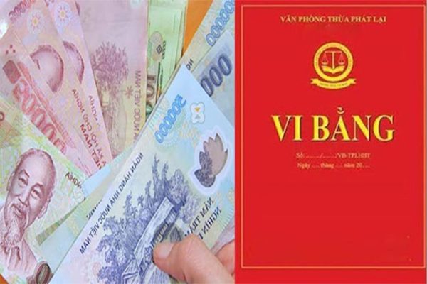 Lập vi bằng giá rẻ