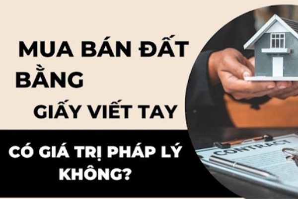 tranh chấp đất đai mua bán bằng giấy viết tay