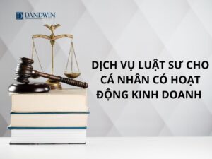 Dịch vụ luật sư cho cá nhân có hoạt động kinh doanh 