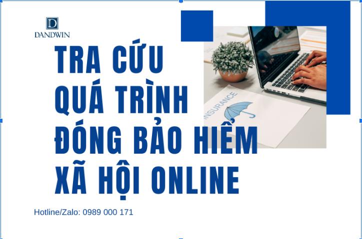 tra cứu quá trình đóng bảo hiểm xã hội