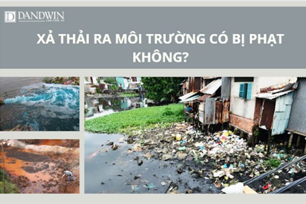 Xử phạt hành vi xả thải ra môi trường